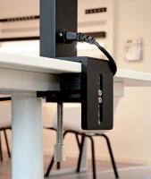Tischleuchte - Office Three Standard, Motion, 80 W, DIM, 4000 K, weiß