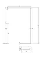 Stehleuchte - Office Three Standard, Motion, 80 W, DIM, 4000 K, weiß
