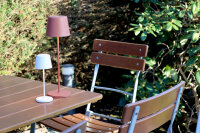Akkuleuchte - Canis Mini, 2,3 W, 2200/3000 K, Rost
