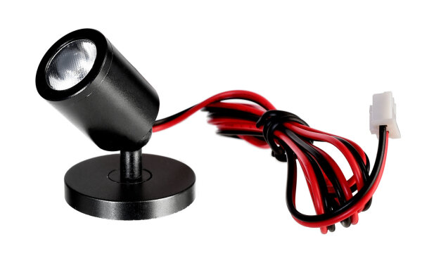 Vitrinenleuchte - Herculis magnetic, 1 W, 4000 K, Schwarz