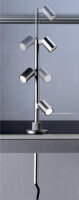Vitrinenleuchte - Herculis Double 200 mm, 2 W, 3000 K, Silber